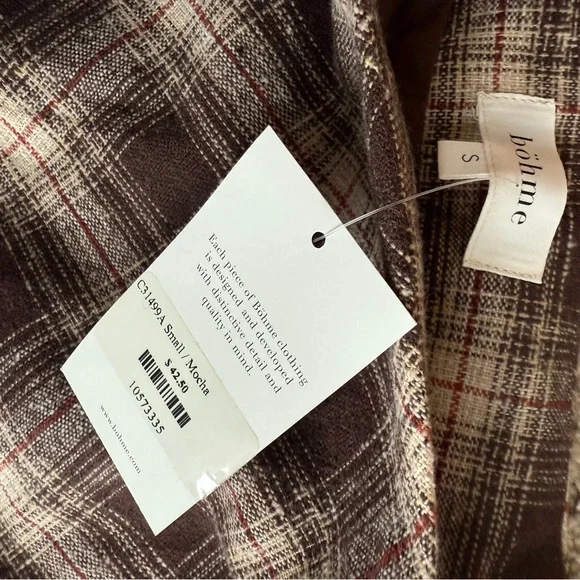 Plaid A-Line Skirt - Picture 4 of 6